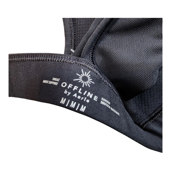 Aerie Sweat Most Support Sports Bra Size Medium - Picture 7 of 9